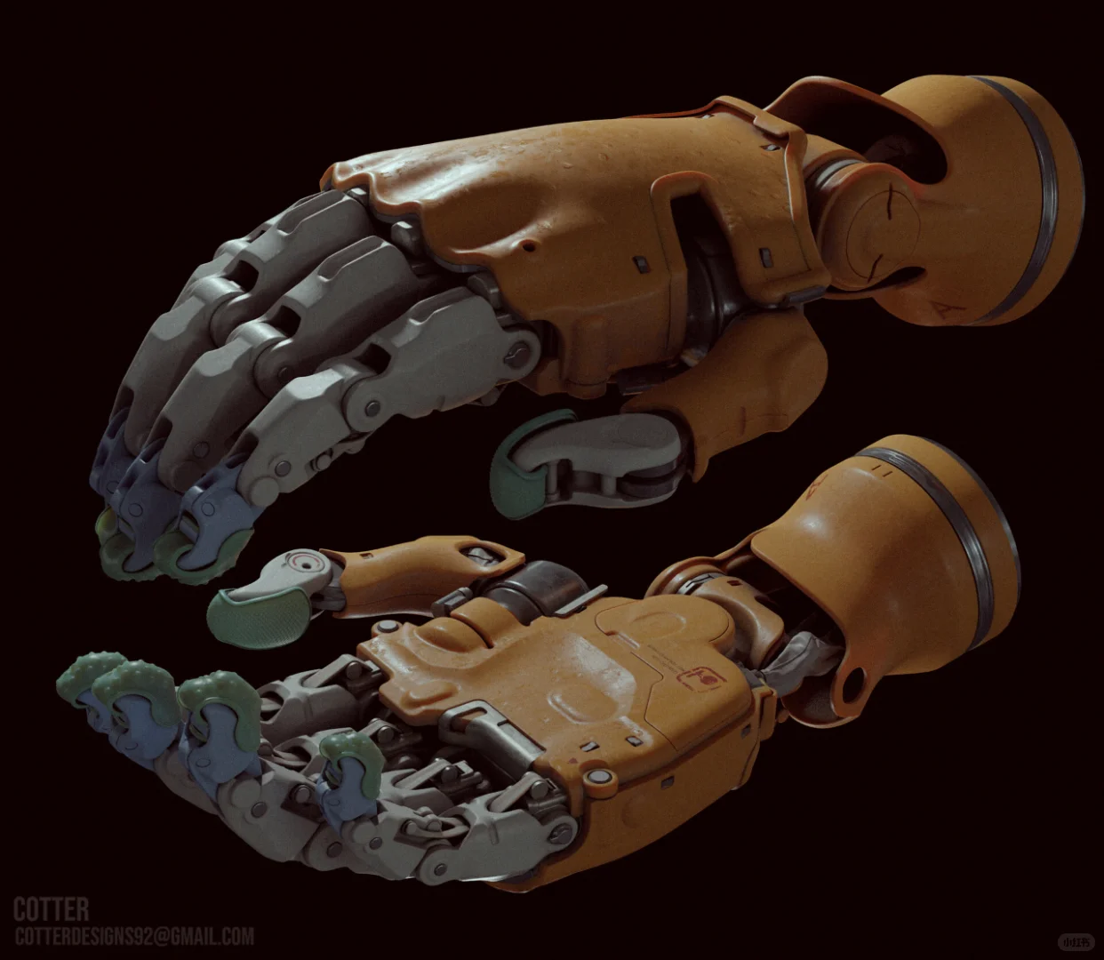 【道具分享】Joshua Cotter 工业感科技