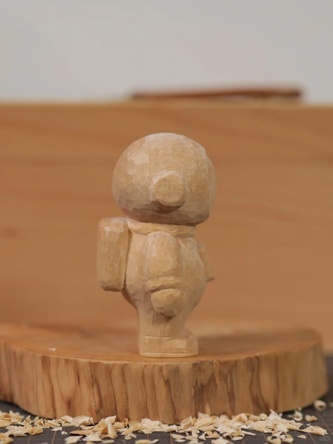 入坑木雕第二十个作品