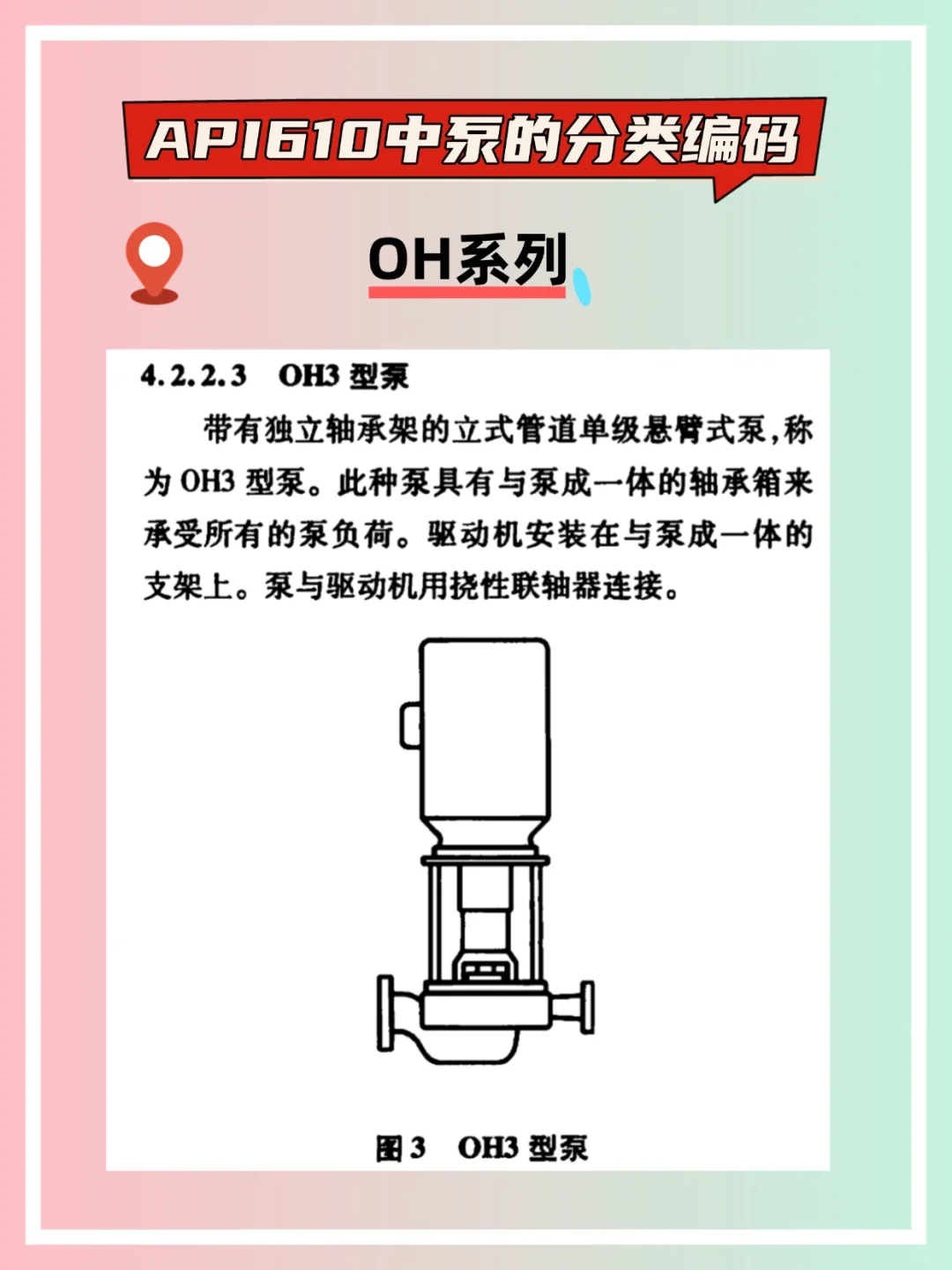 设备知识点：API-610泵的分类编码OH系列