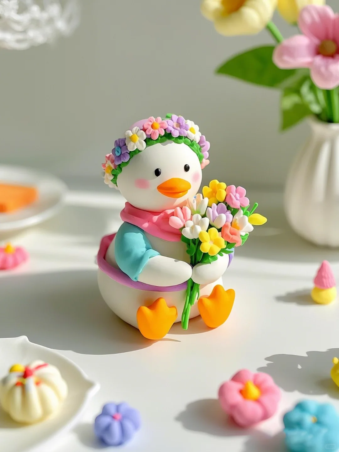 春日氛围感拉满，get粘土治愈小物！