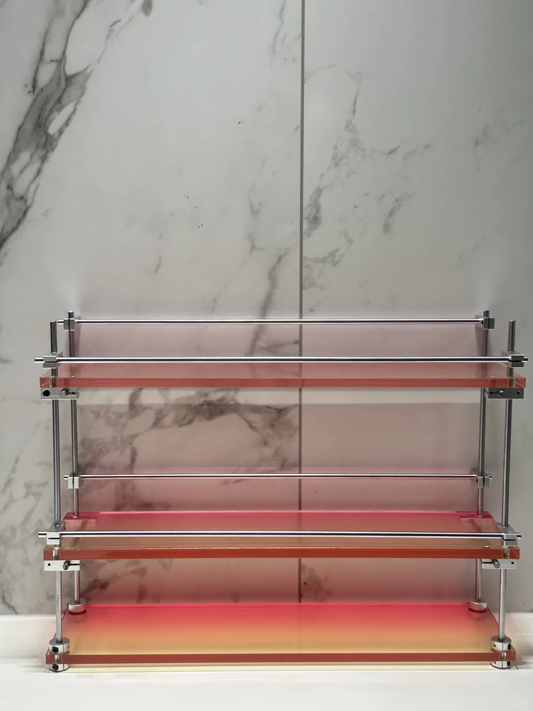 有手就会❗️百元DIY亚克力渐变置物架?