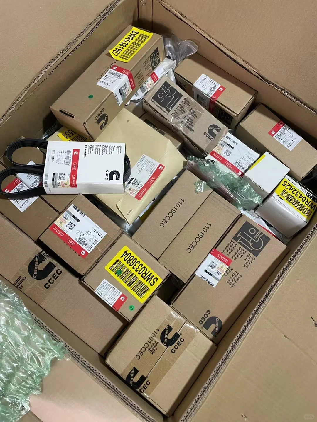 康明斯原厂配件驾到