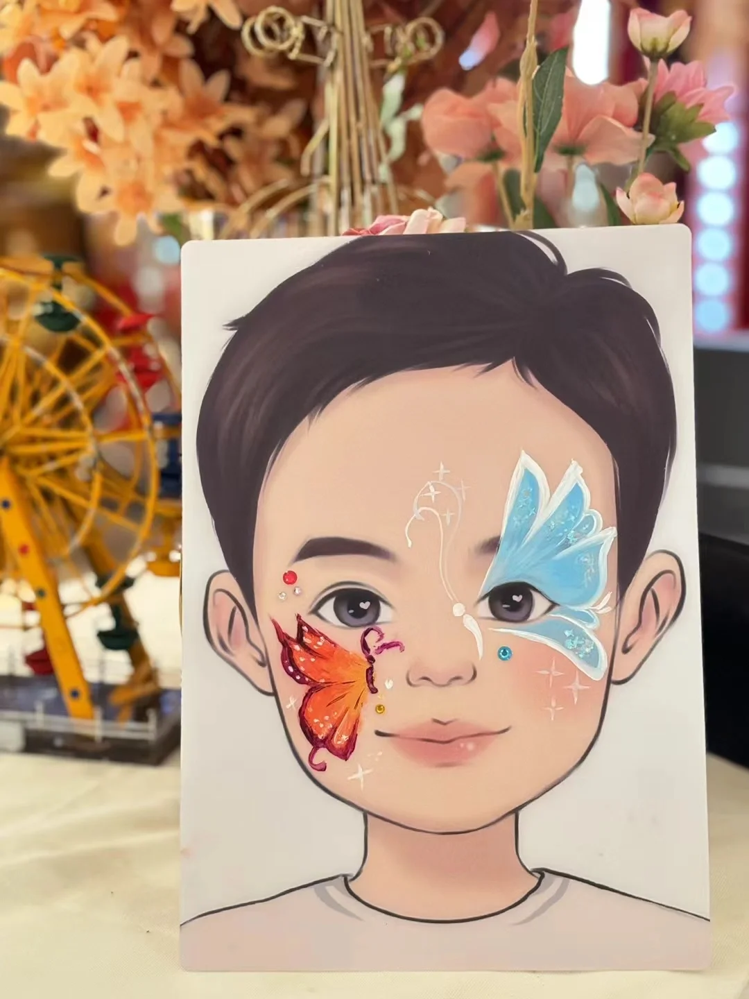 彩绘童心 人脸彩绘