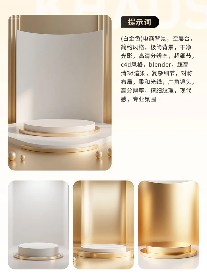 ??好像找到了～电商质感展台！