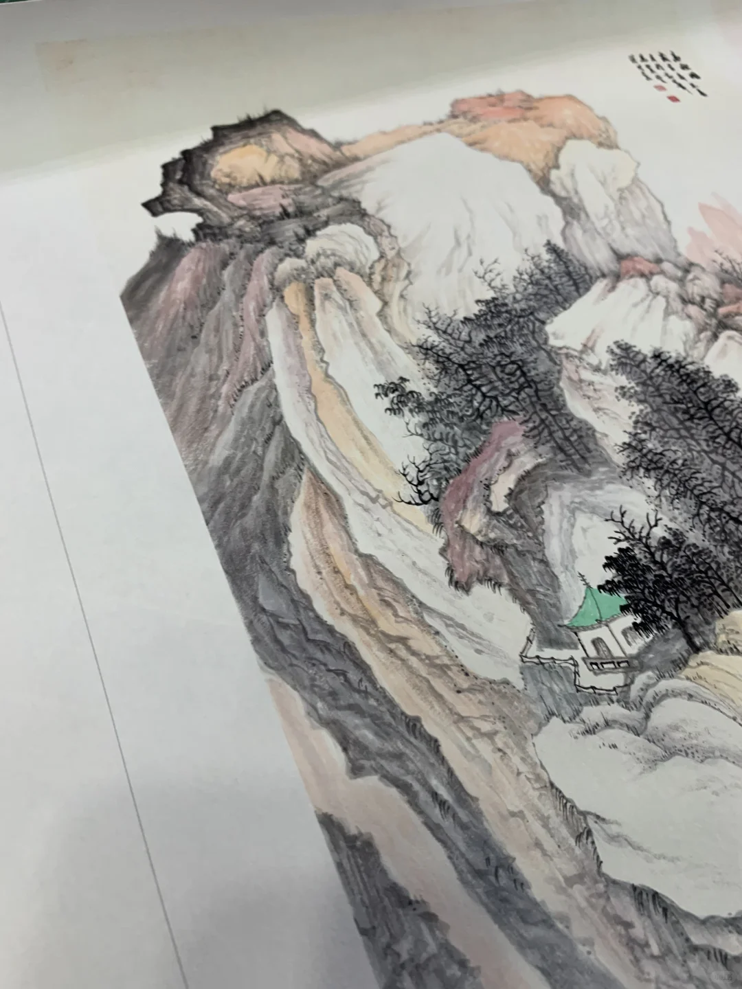 好看到哭?国画作品用艺术微喷工艺制作～