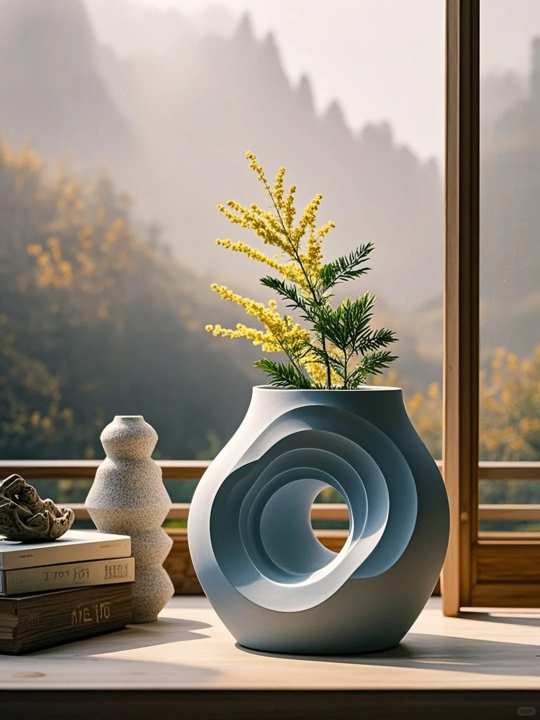 选花瓶比选花重要，几何与自然的交响曲