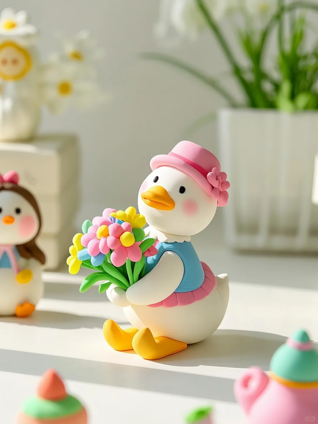 春日氛围感拉满，get粘土治愈小物！