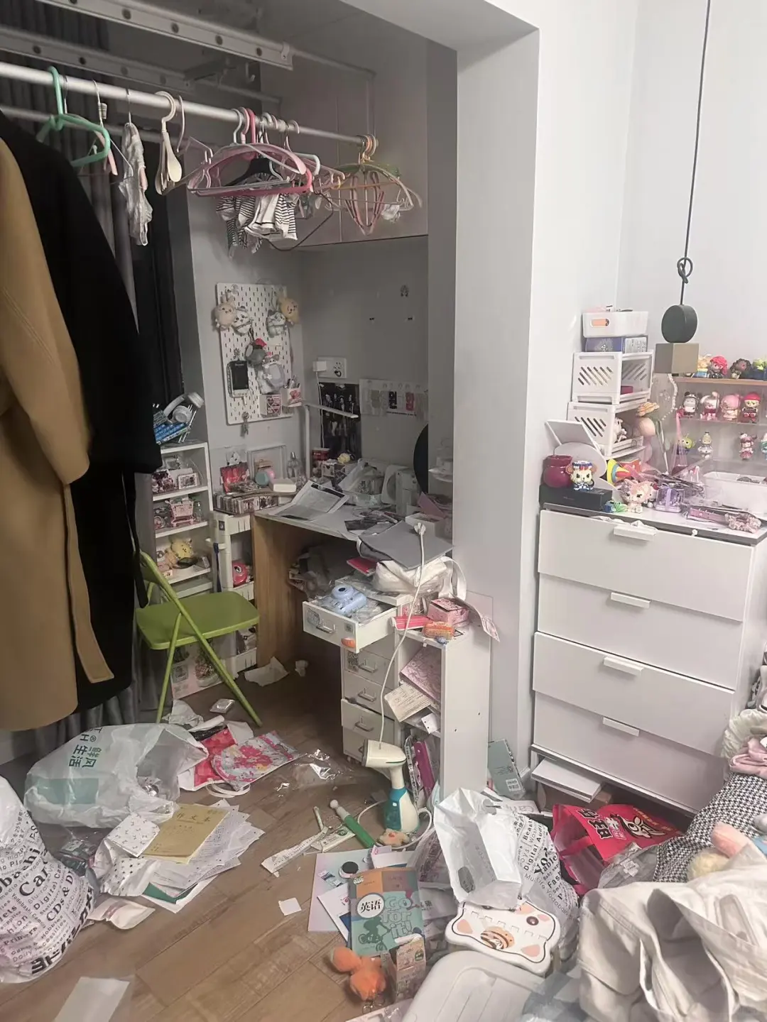 整理收纳前后对比 分类 分区 定位