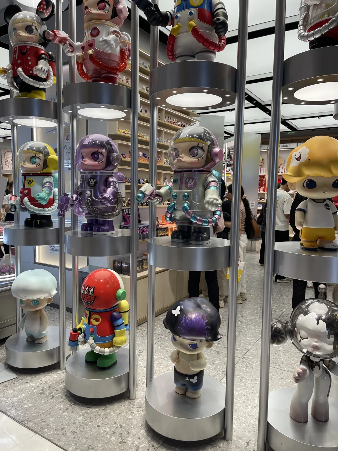 潮玩摆件 | 是一整面墙泡泡玛特哇