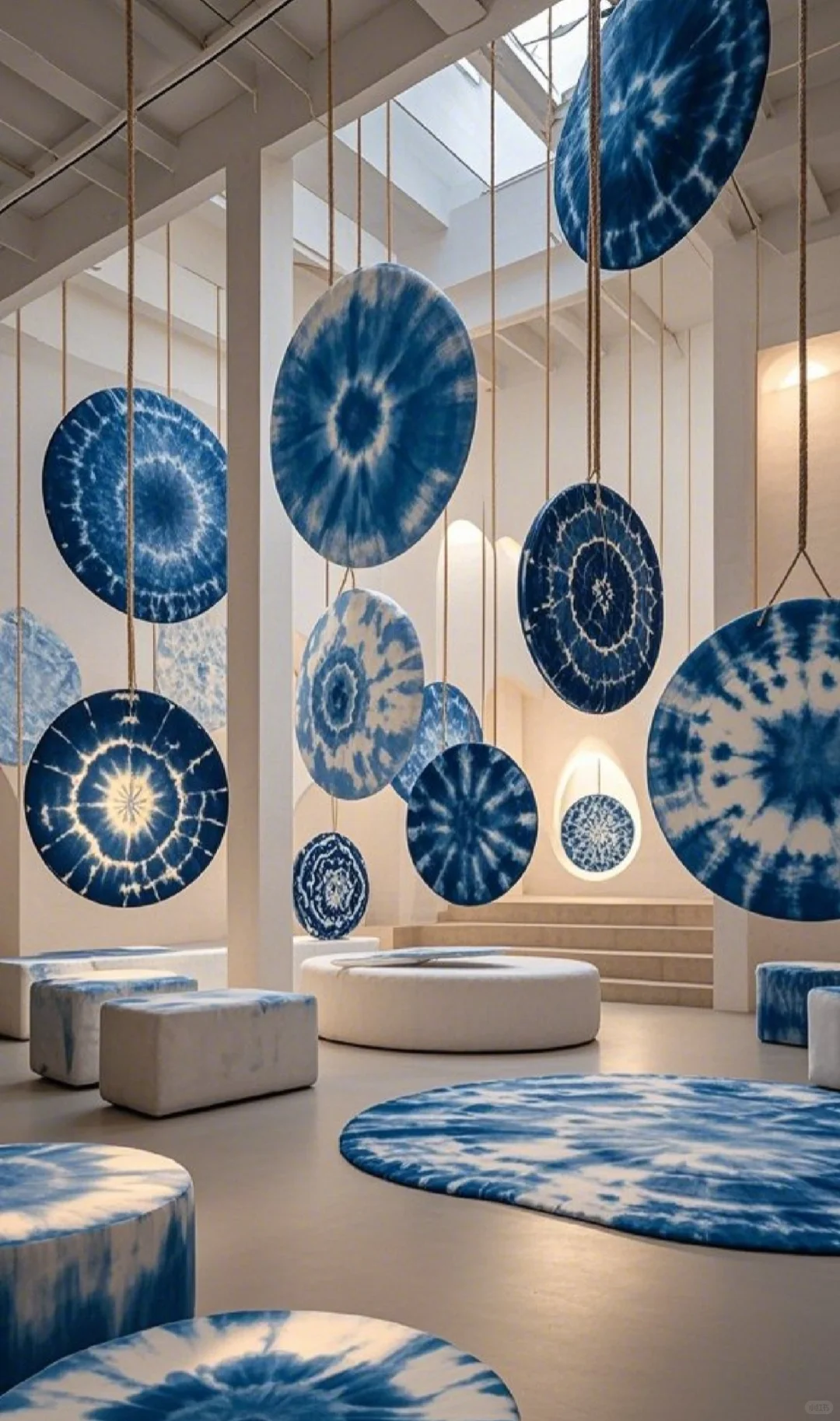 当扎染艺术碰上空间美学