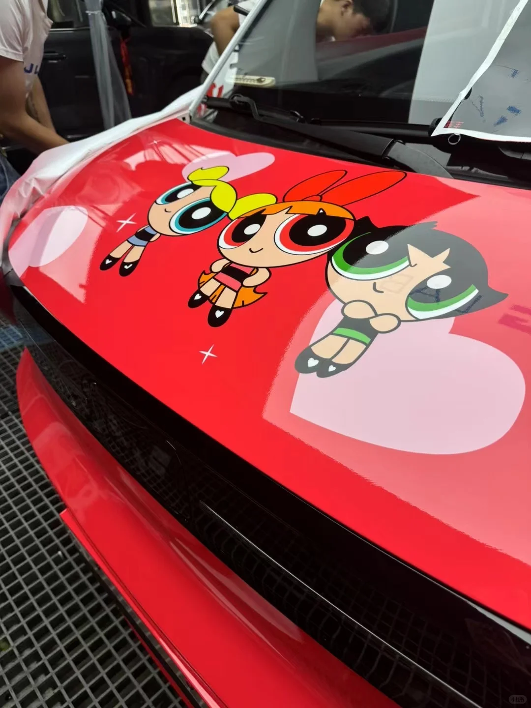 全车彩绘膜设计 |多巴胺派对，飞天小女警