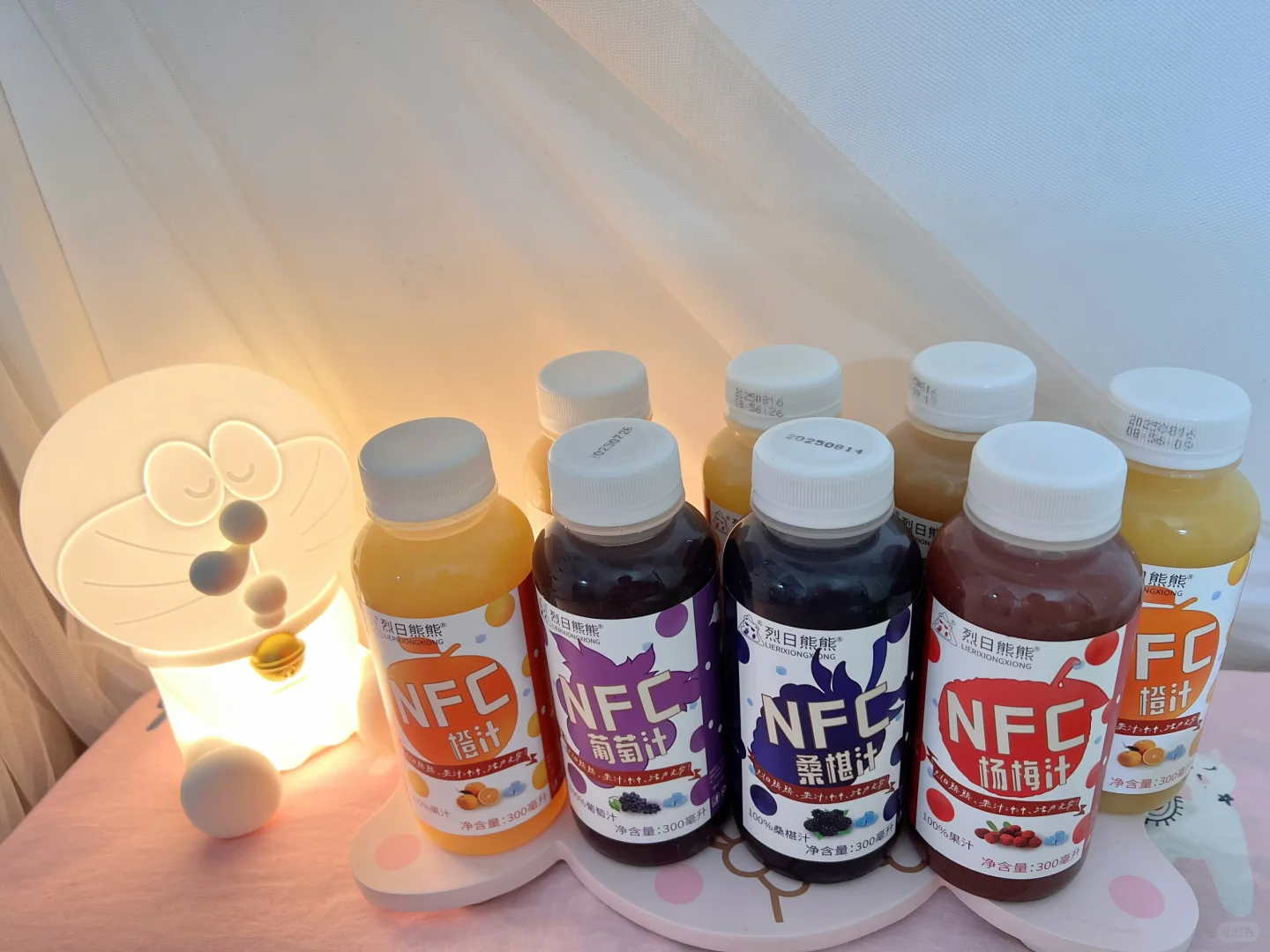 烈日熊熊nfc果汁