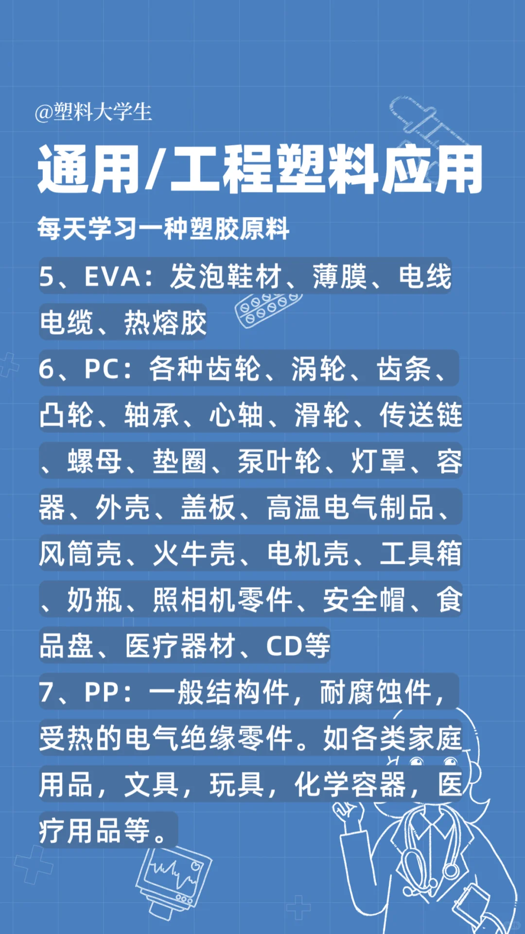 通用/工程塑料应用