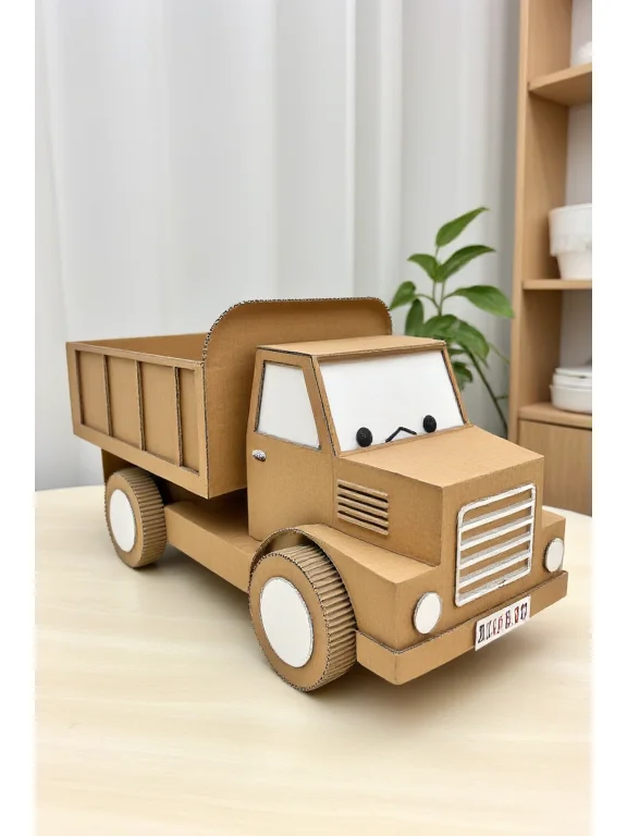 亲子手作|纸板玩具