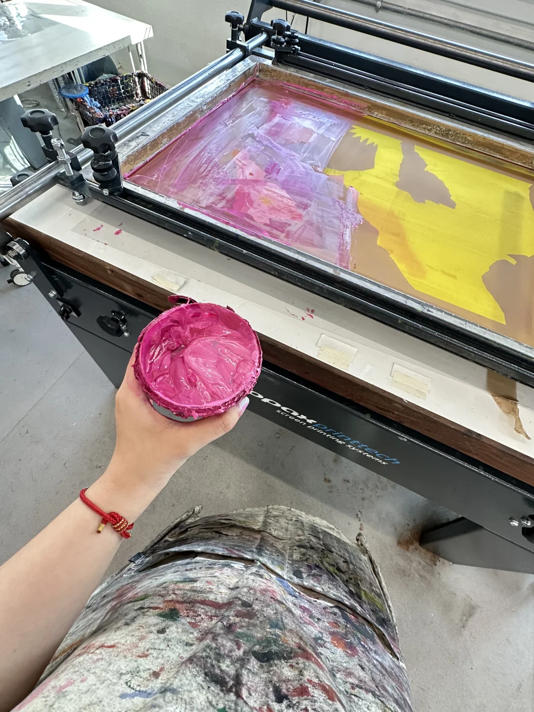 格拉gsa学习日记?丝网印刷1