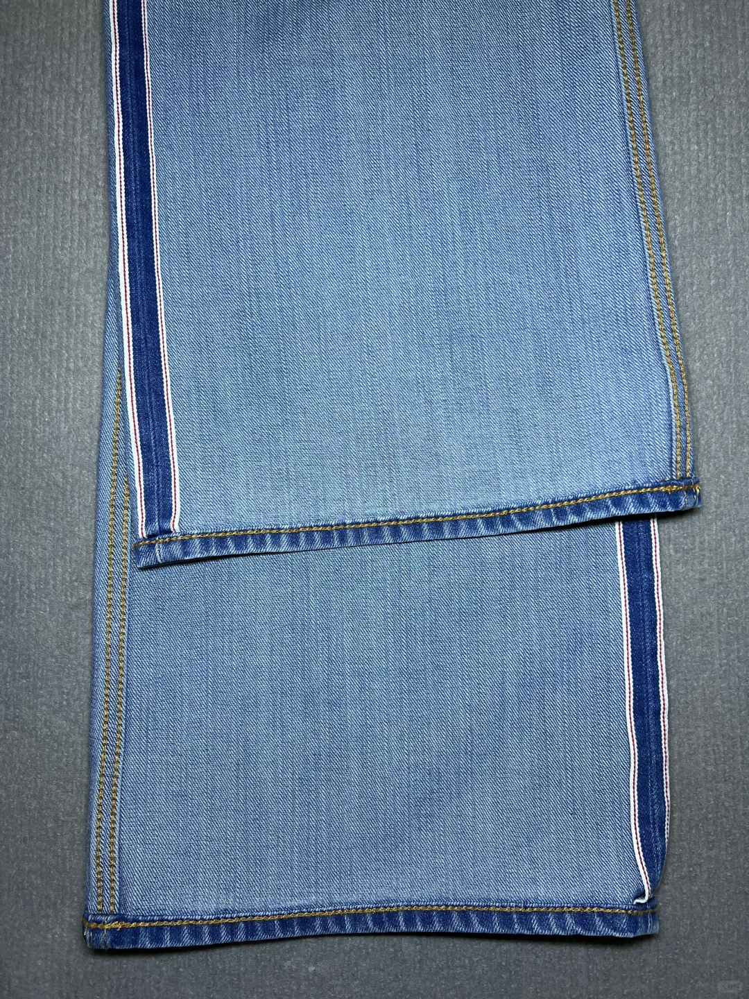 MBBCAR窄幅-Cool ice冰凉系列阔腿a字牛仔裤