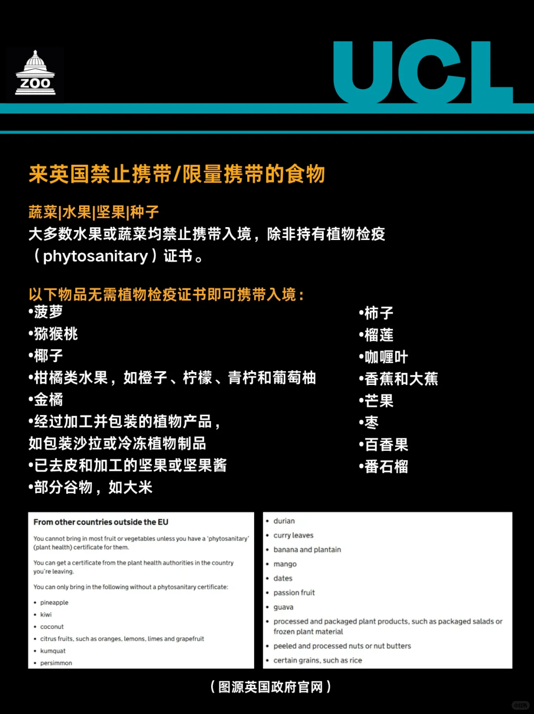 入境英国禁带食物药品盘点+处方药携带指南