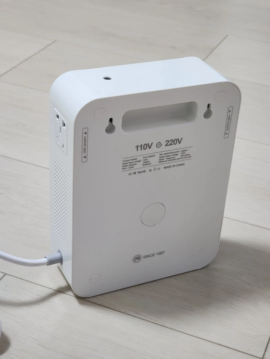 110V转220V变压器，出国必备神器