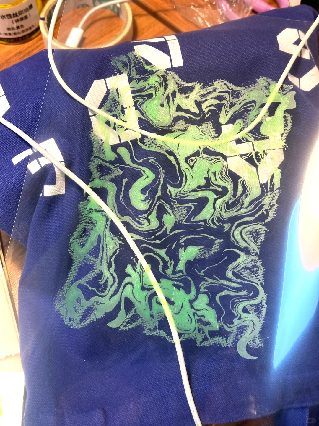 关于我在家里开了一个丝网工作室