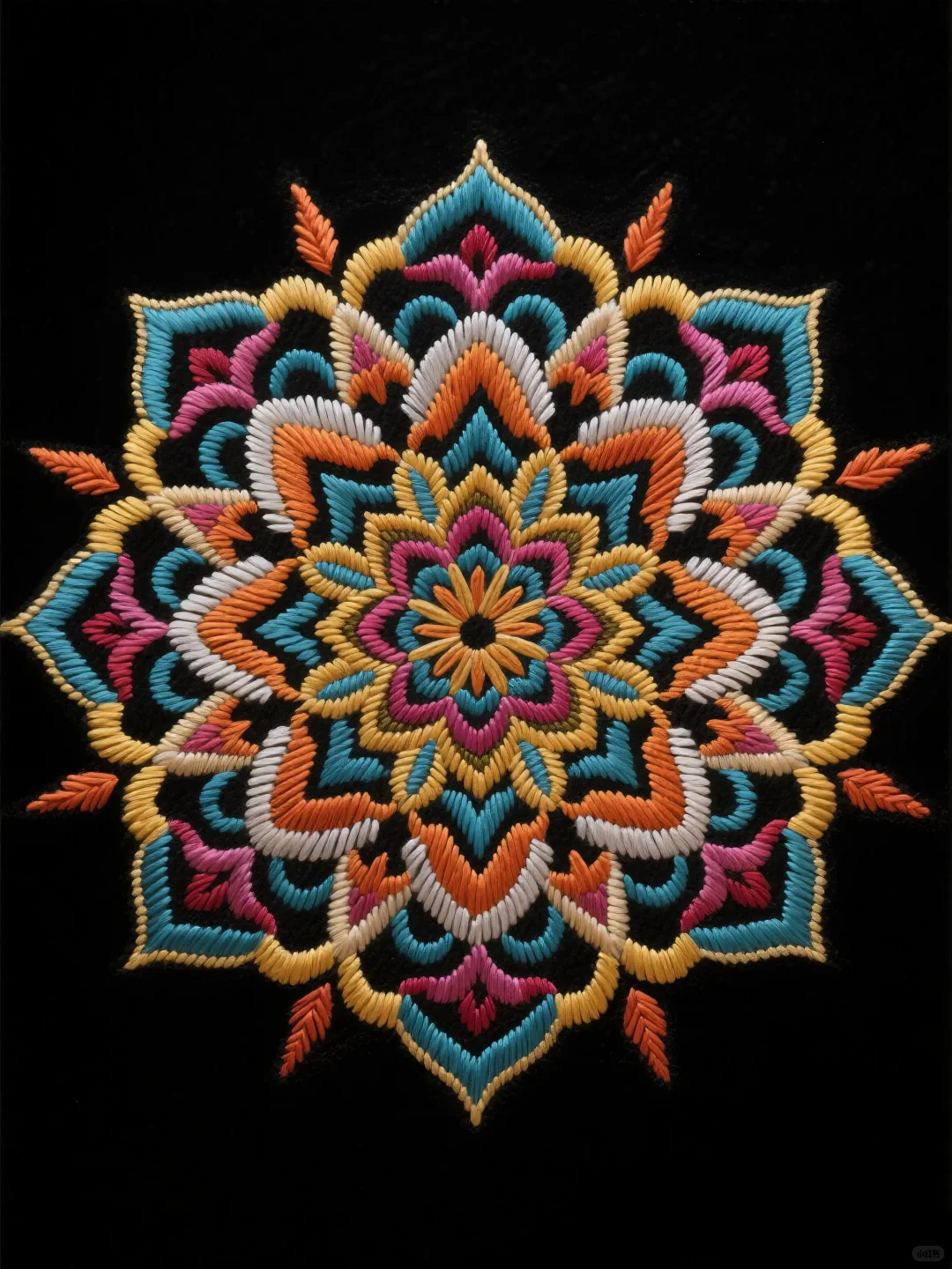 ✨刺绣纹样 花花的浪漫?