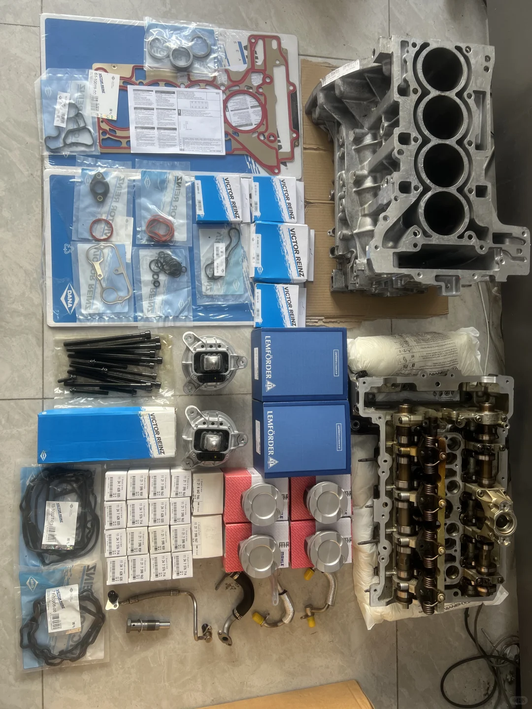 宝马N20发动机大修整备配件