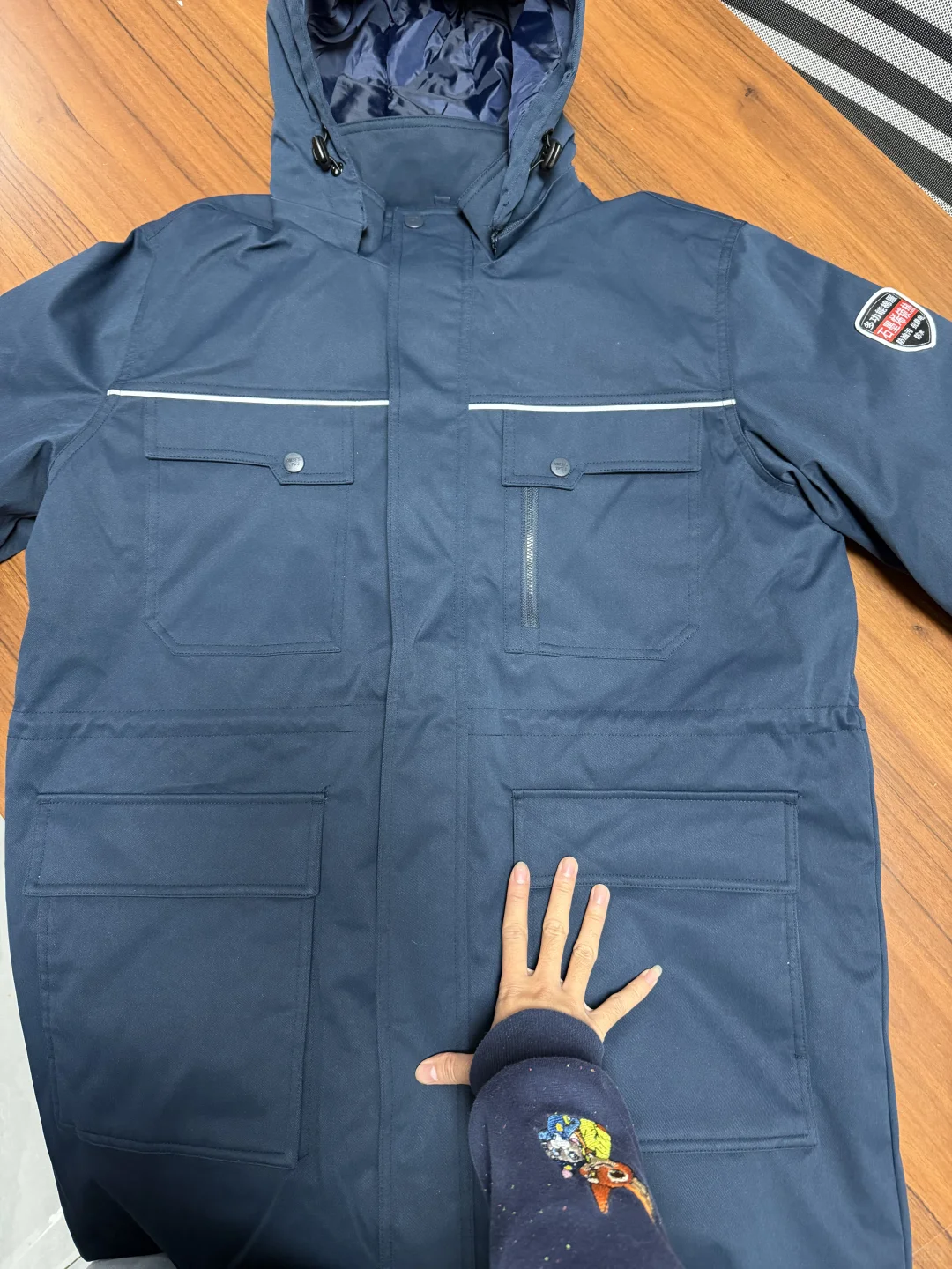 石墨烯内胆可拆卸棉服，定义高端工装新标准