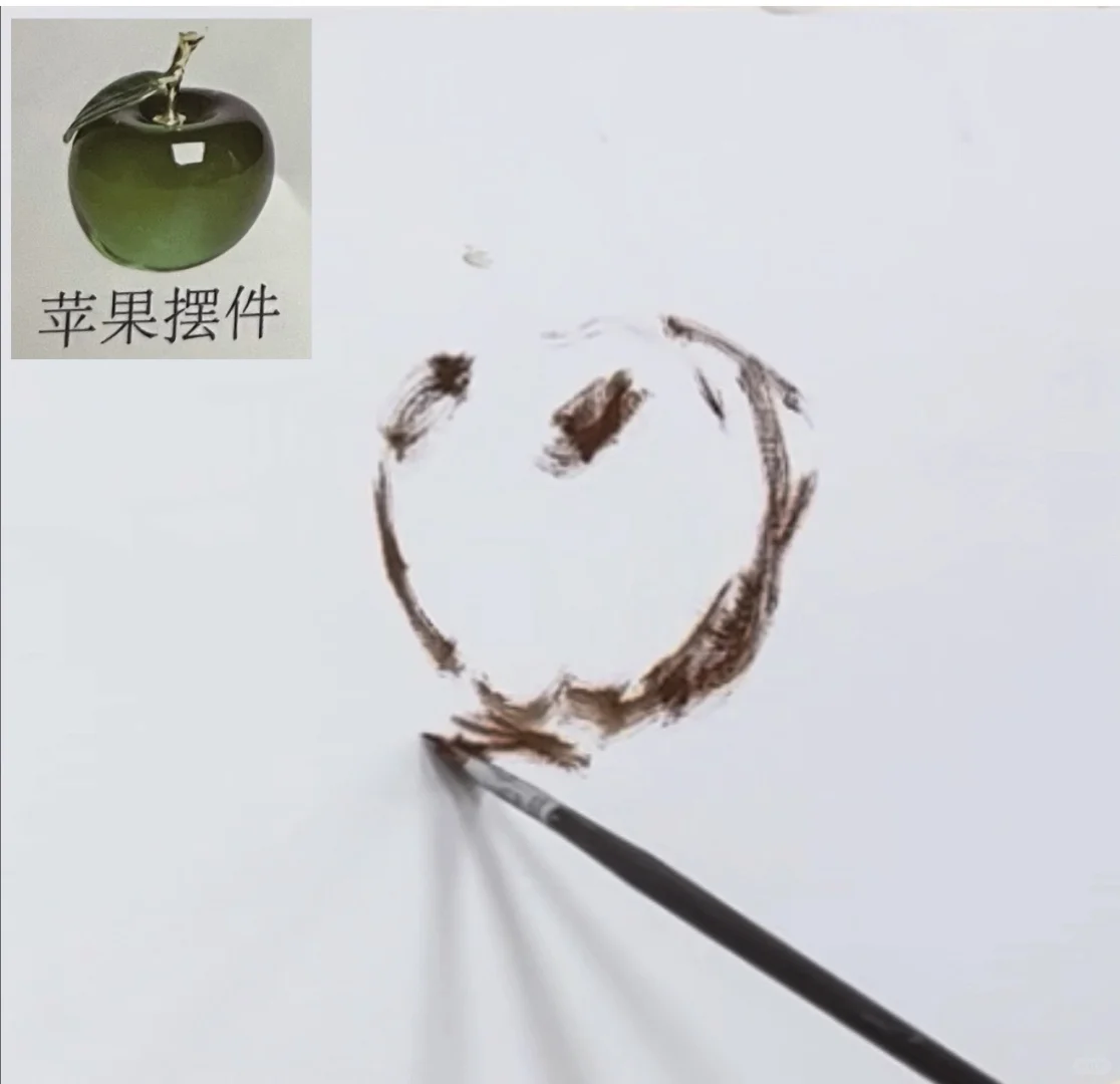 玻璃水晶苹果摆件完整步骤分享