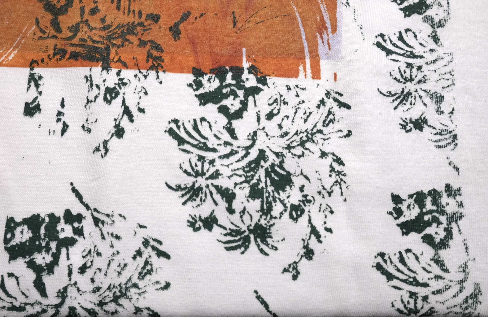 拿插画丝网印刷T恤