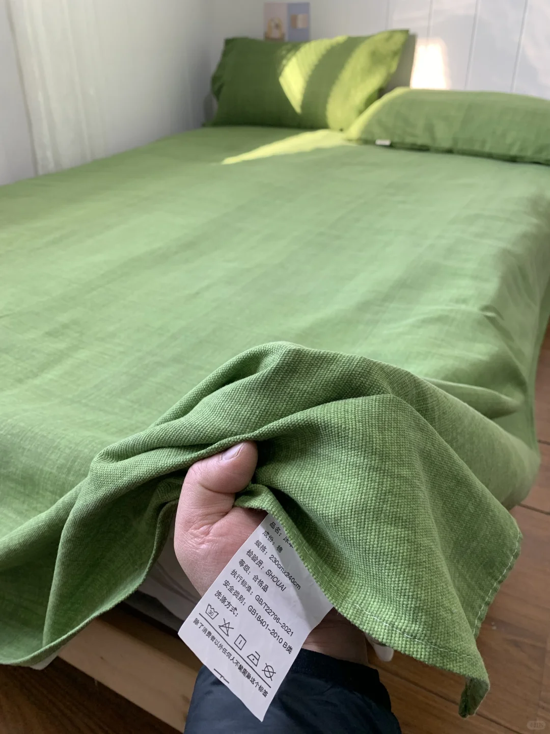 裸睡自由！老手艺古法织造全棉老粗布床单?