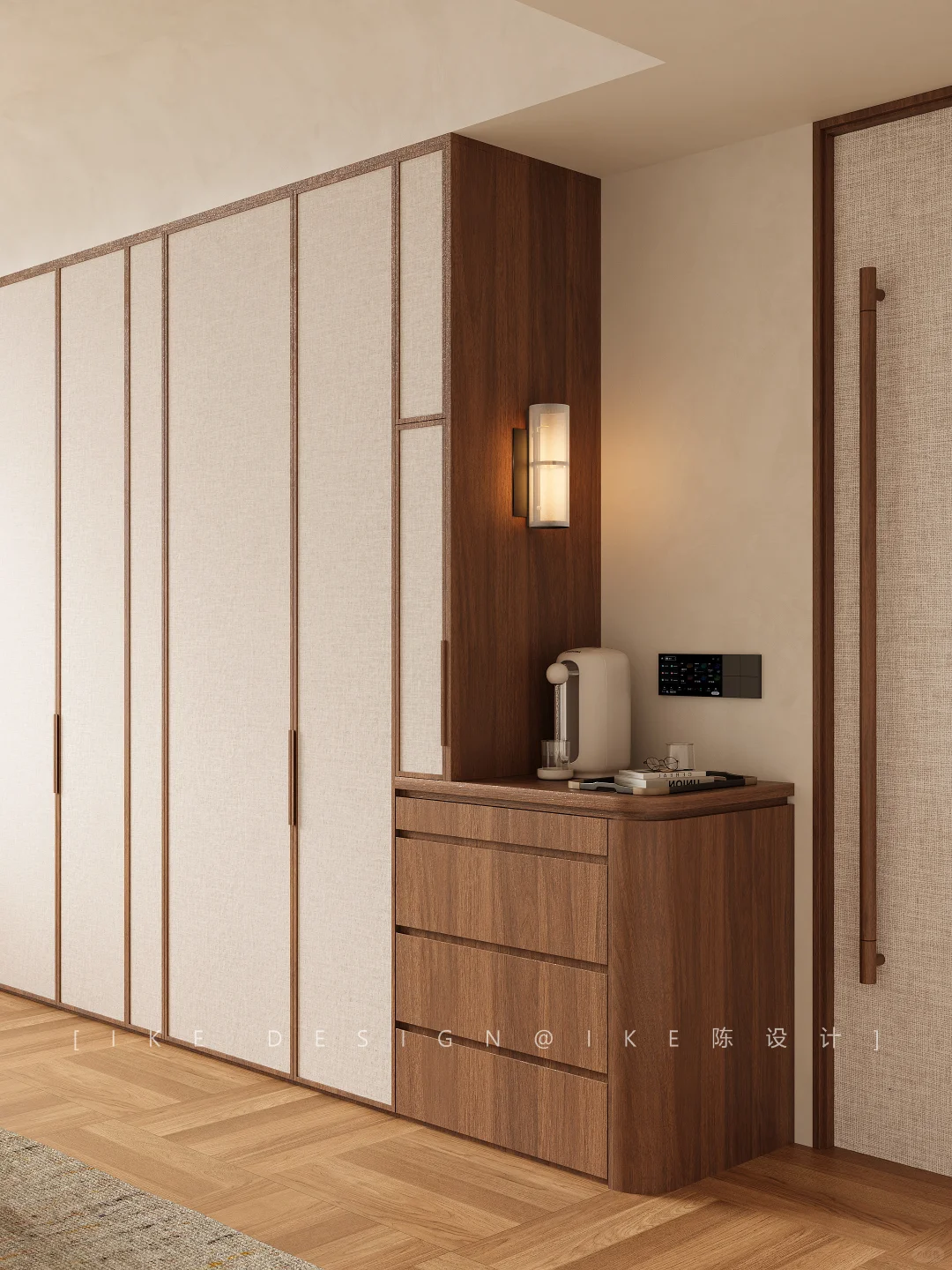 适老化设计，在转角预留一个用药站?