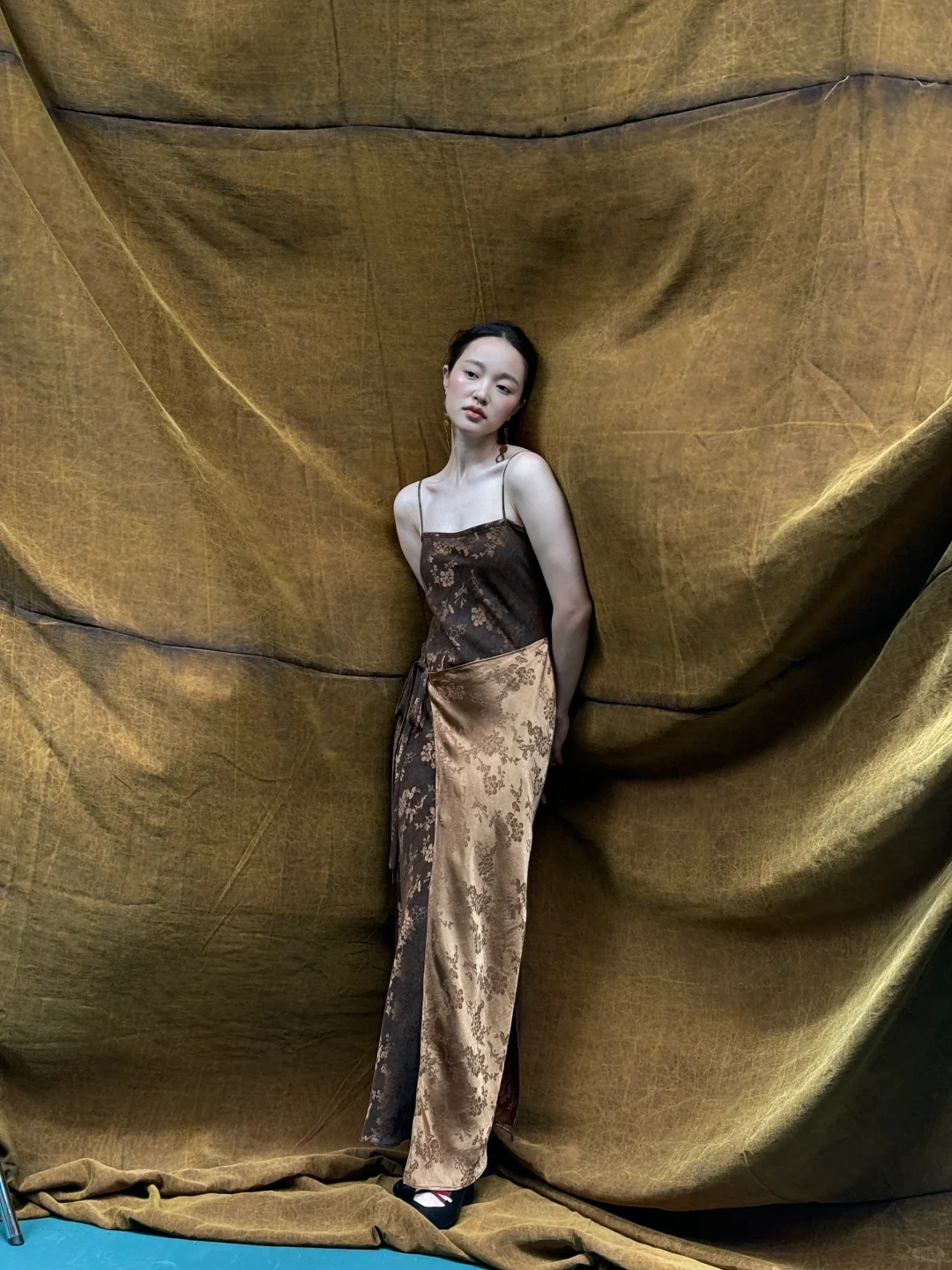 绝美缎光古金香云纱～