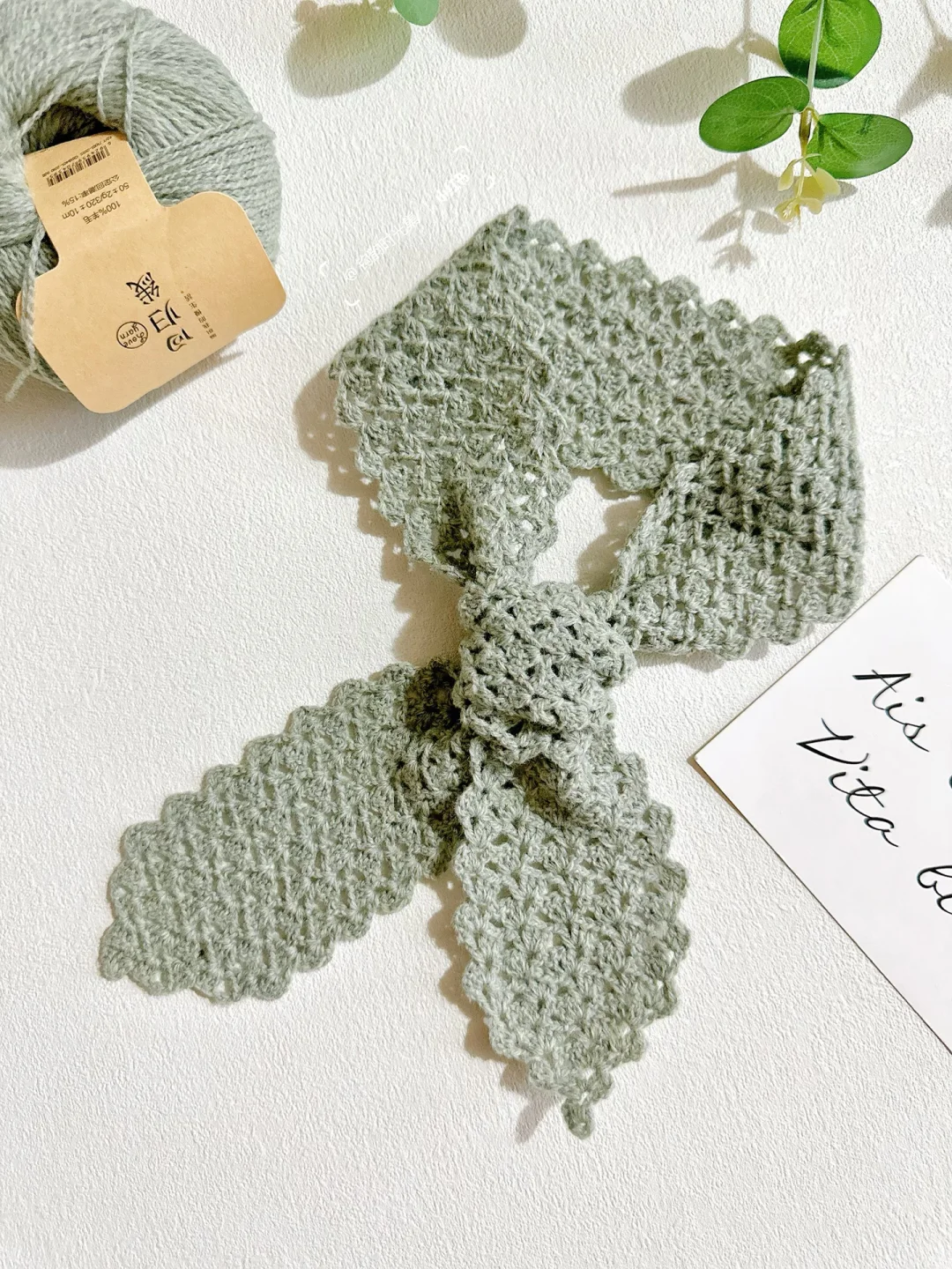 森系小围巾（附图解）