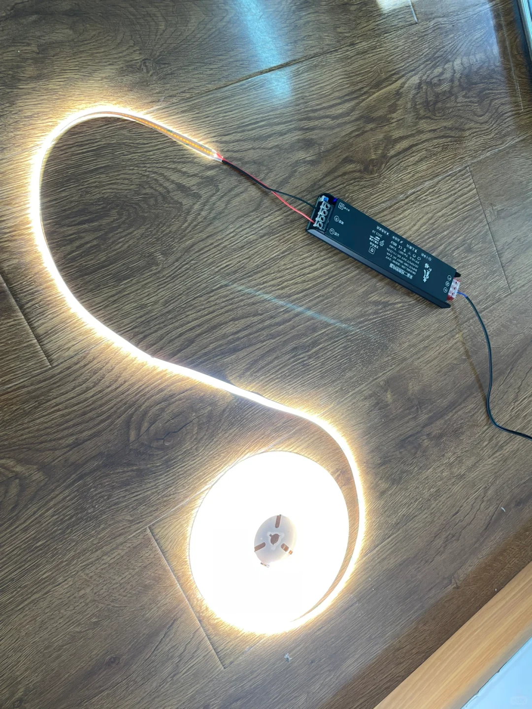 cob灯带，也不知道好不好，216w用300w变压器