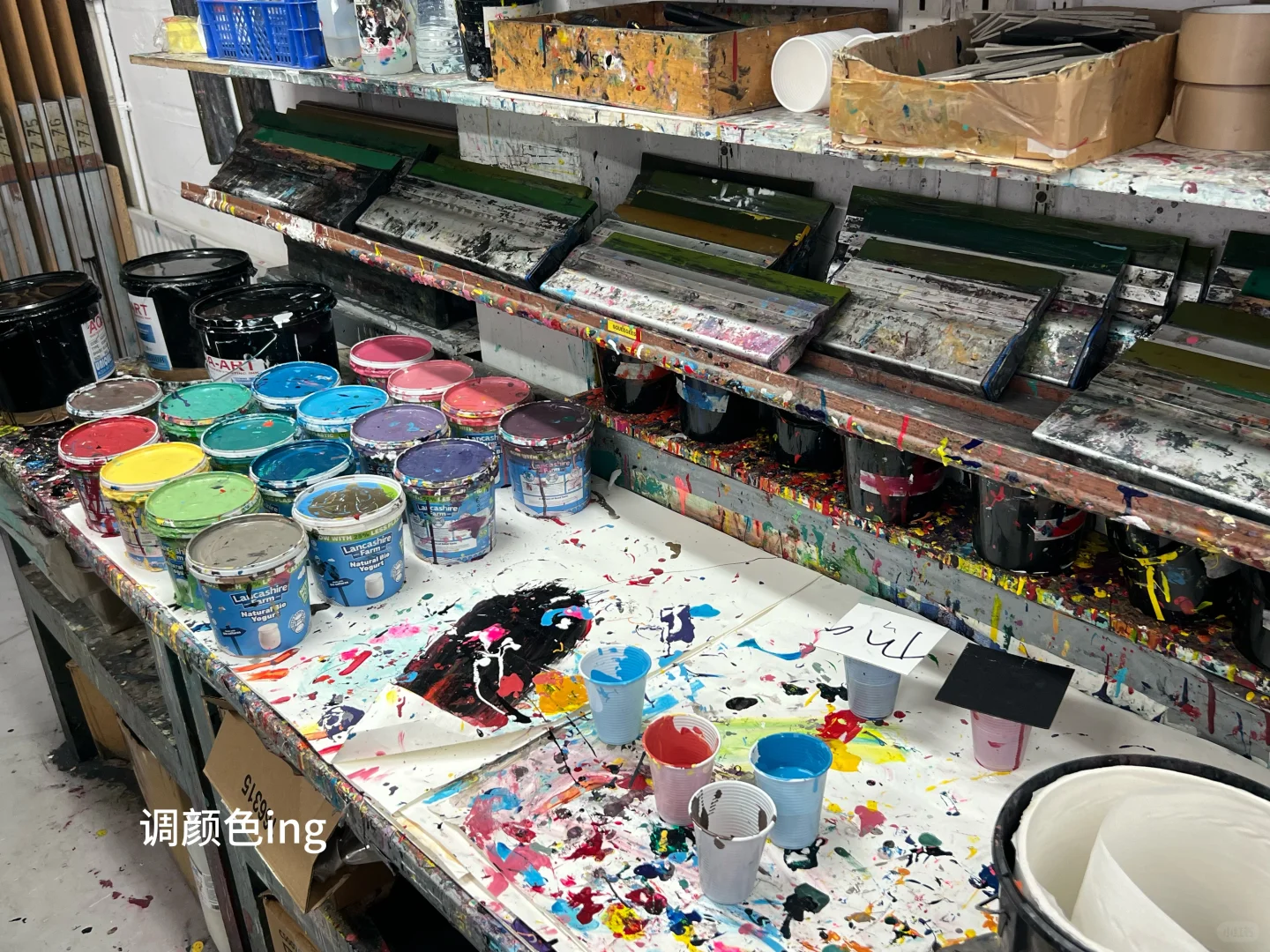 上学日记｜来玩丝网印刷啦?