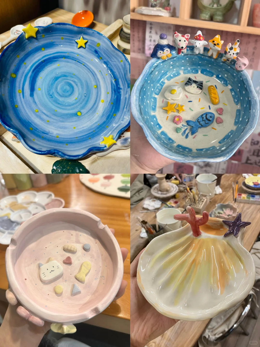 好朋友 下次见面一起去做陶瓷吧