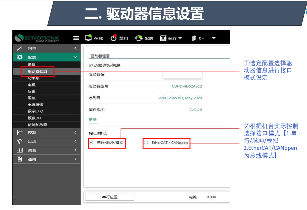 CDHD直线电机极速调试宝典!30分钟变大神