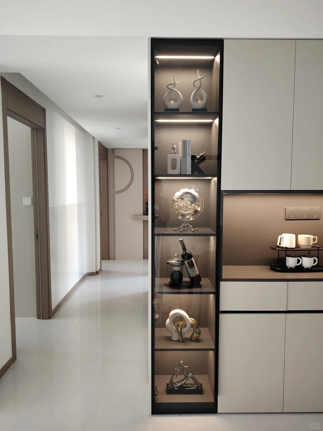 高级感满满的酒柜摆件～