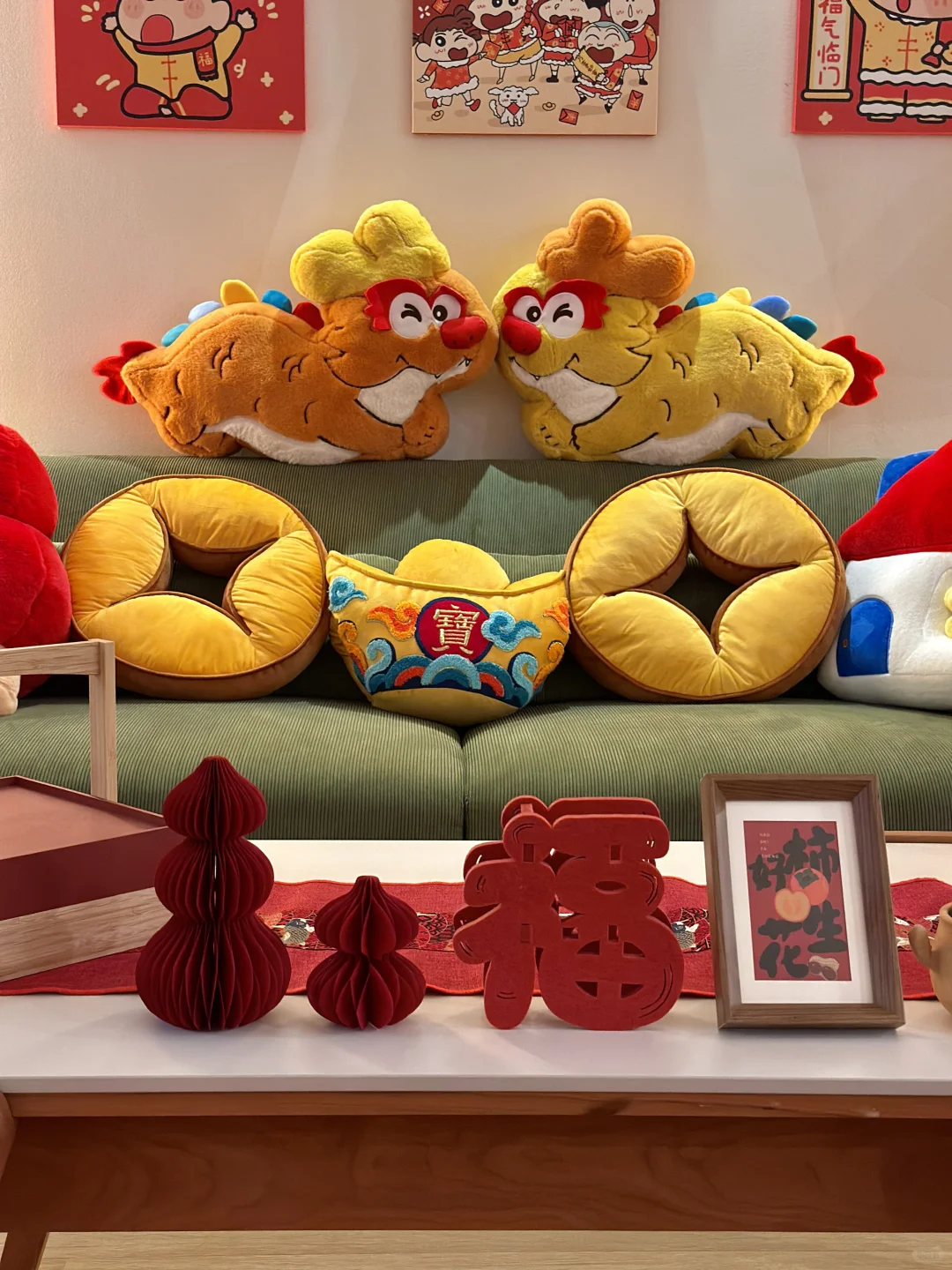 我爸问：把家布置成这样要拍春晚吗?