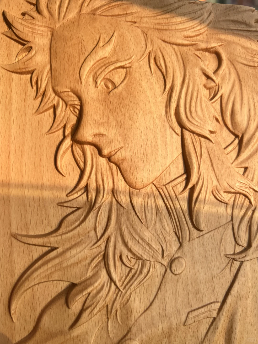 花了一个月雕好的 炼狱杏寿郎