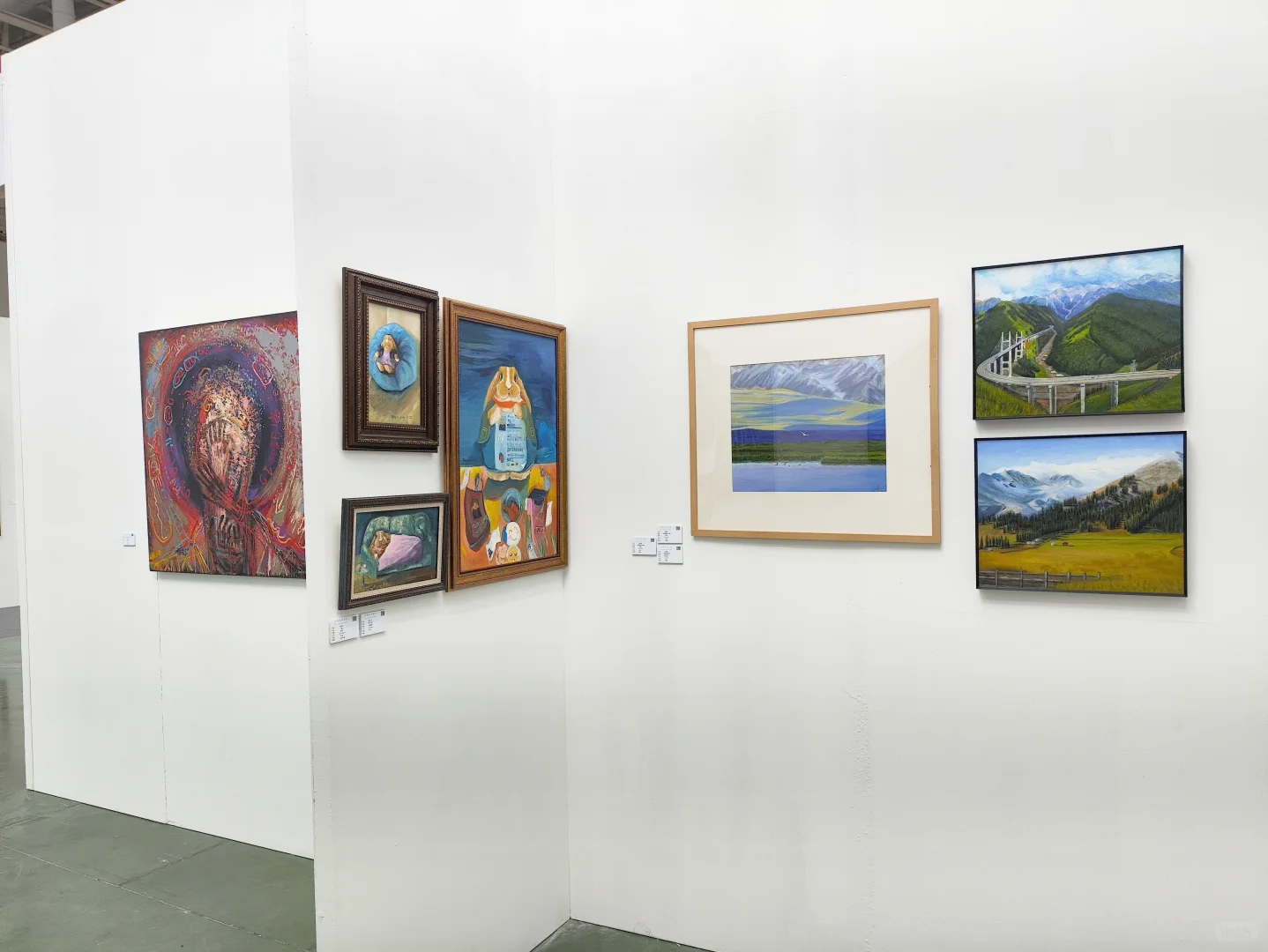 展会现场｜2025年艺术厦门韦瀚艺术空间展位