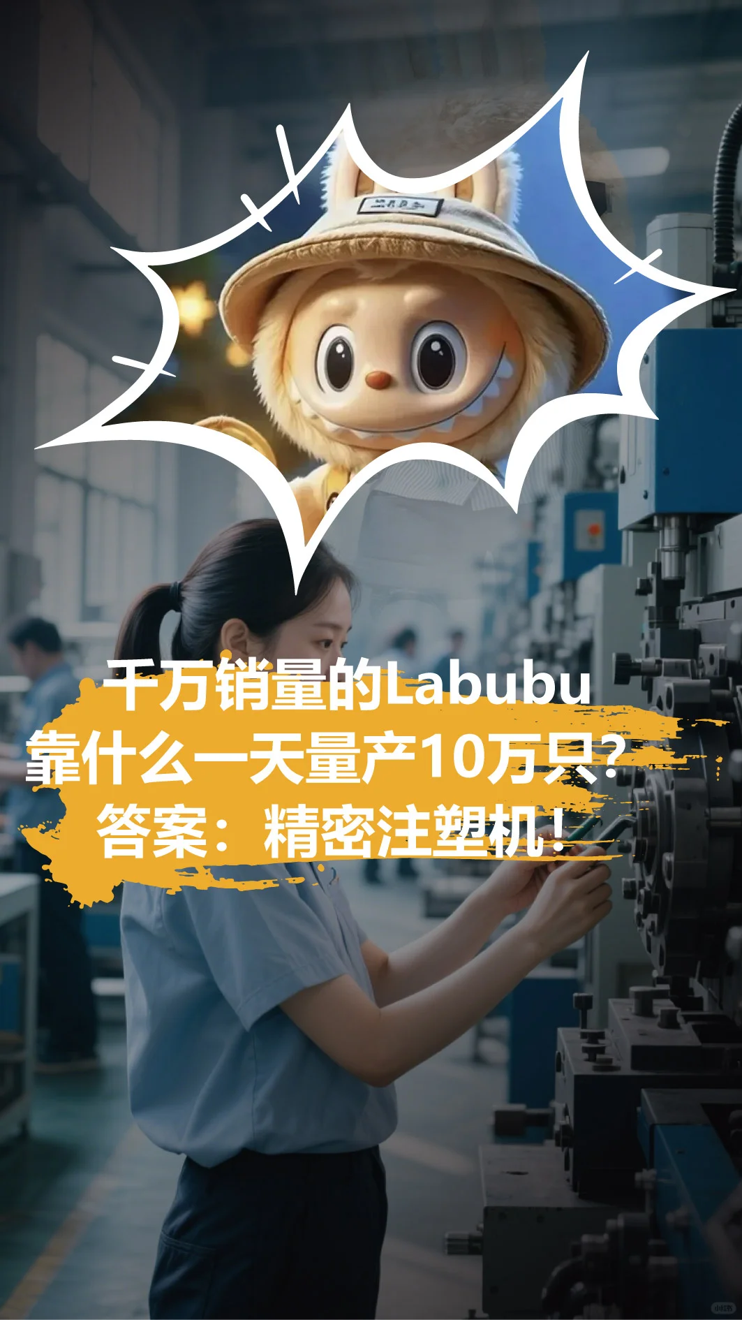 身价破亿的Labubu，竟靠这台机器造出来