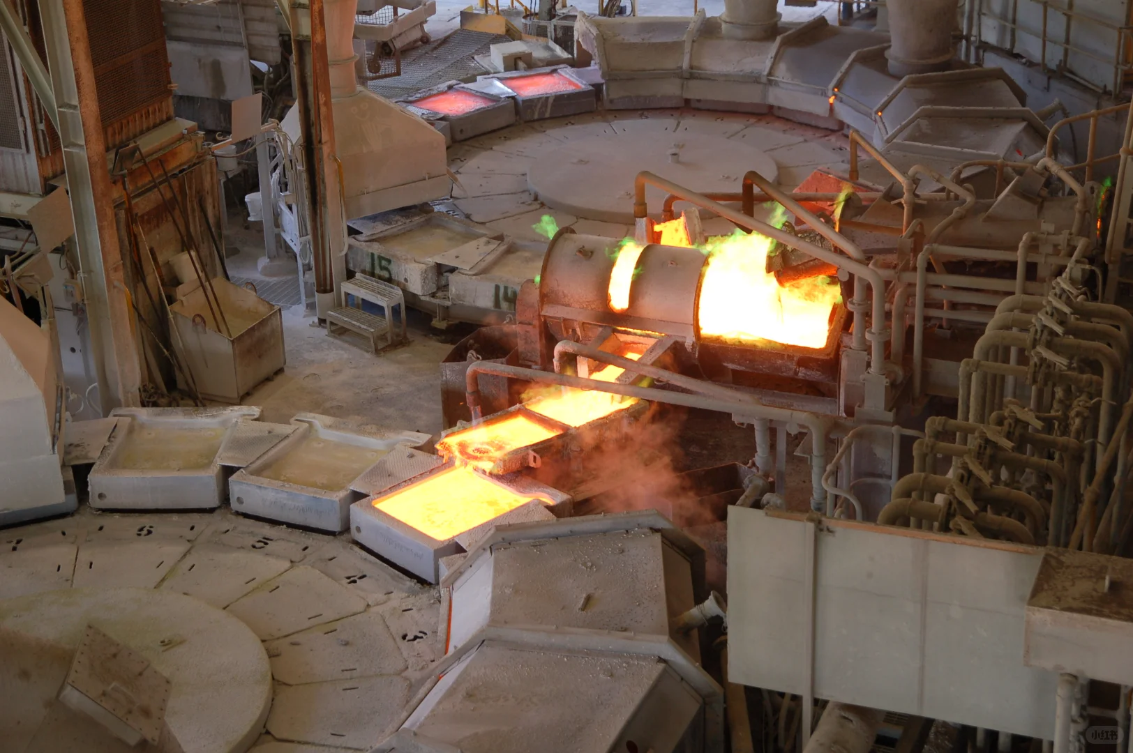 矿区纪实 | 铸造车间的震撼时刻⚙️