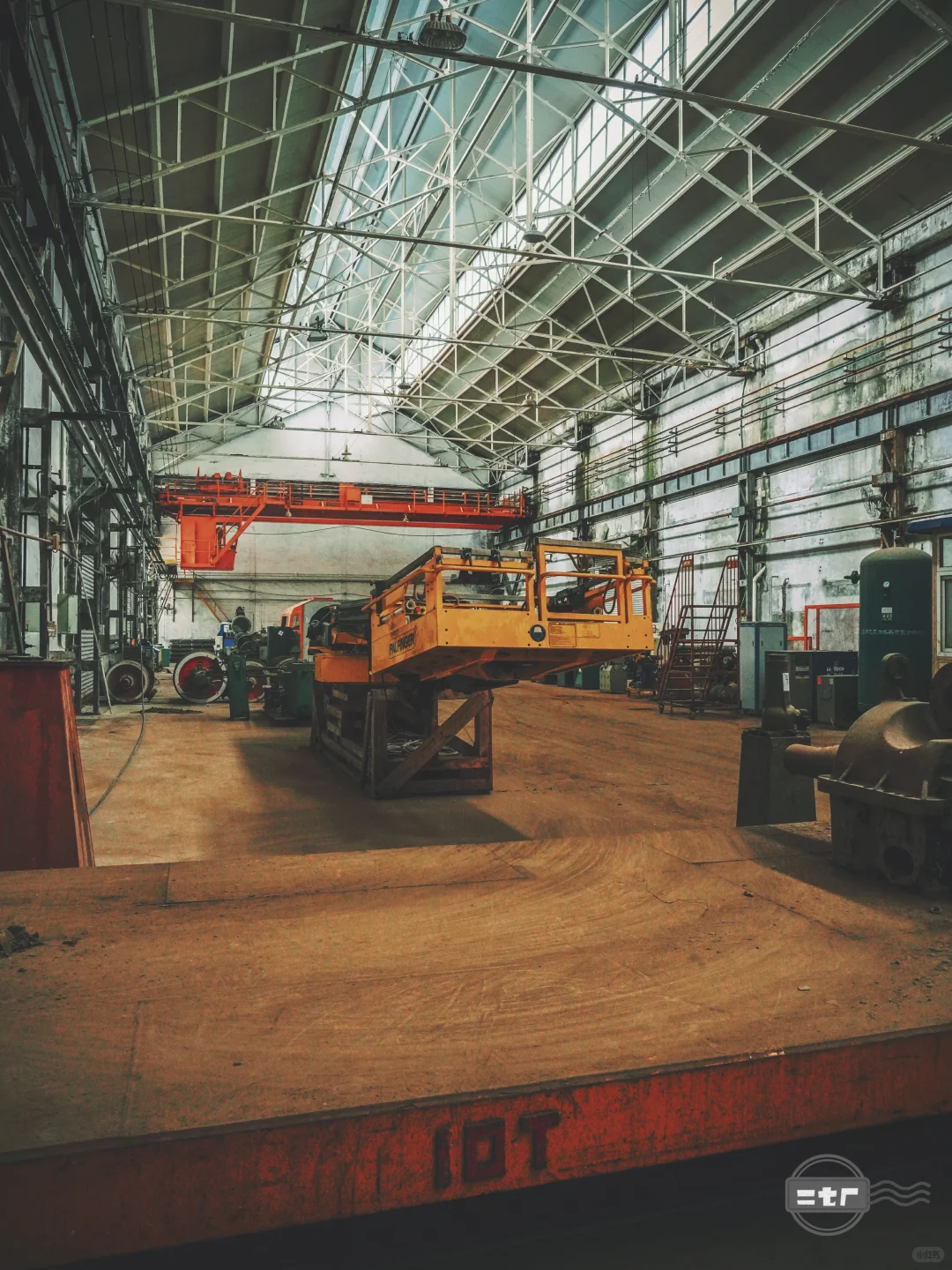 感谢铁路博览会,终于进入二七厂老车间参观