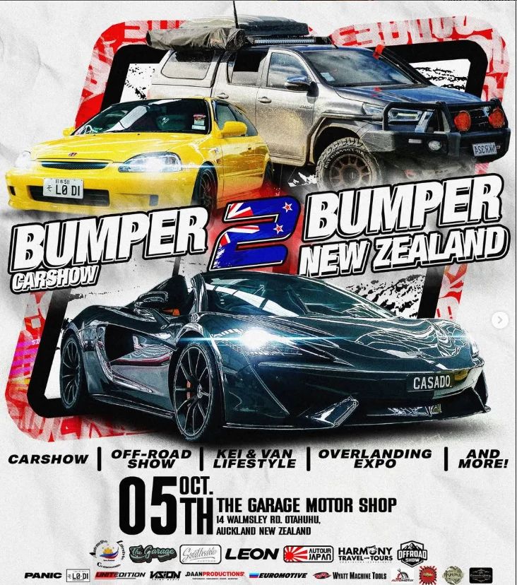 奥克兰?车展!本周日来袭?车迷冲啊