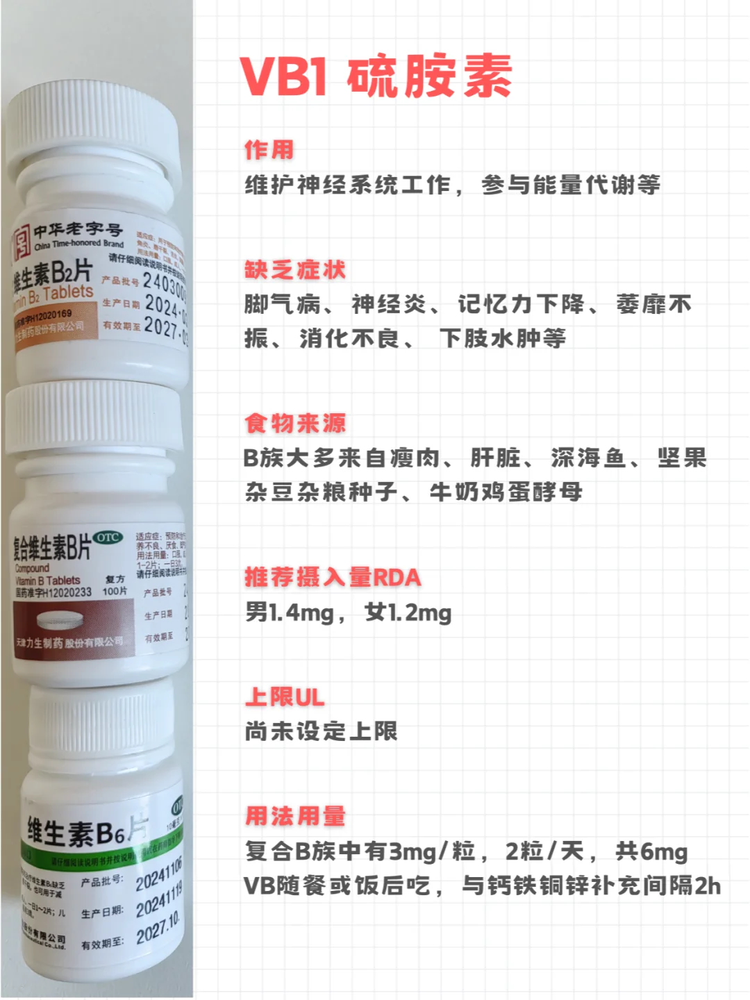 高剂量补充维生素记录