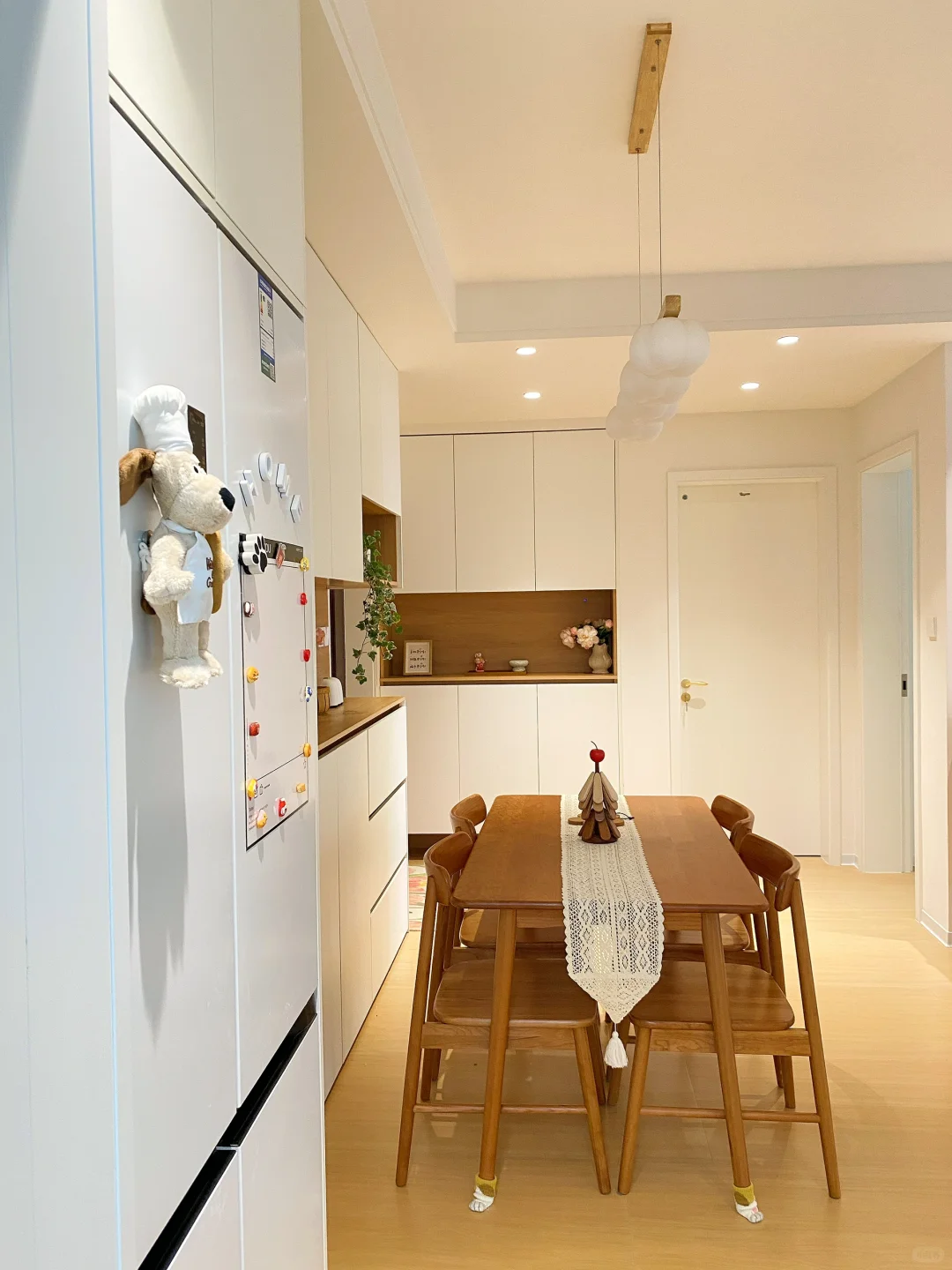 被全网抄作业的原木风餐边柜|附尺寸?