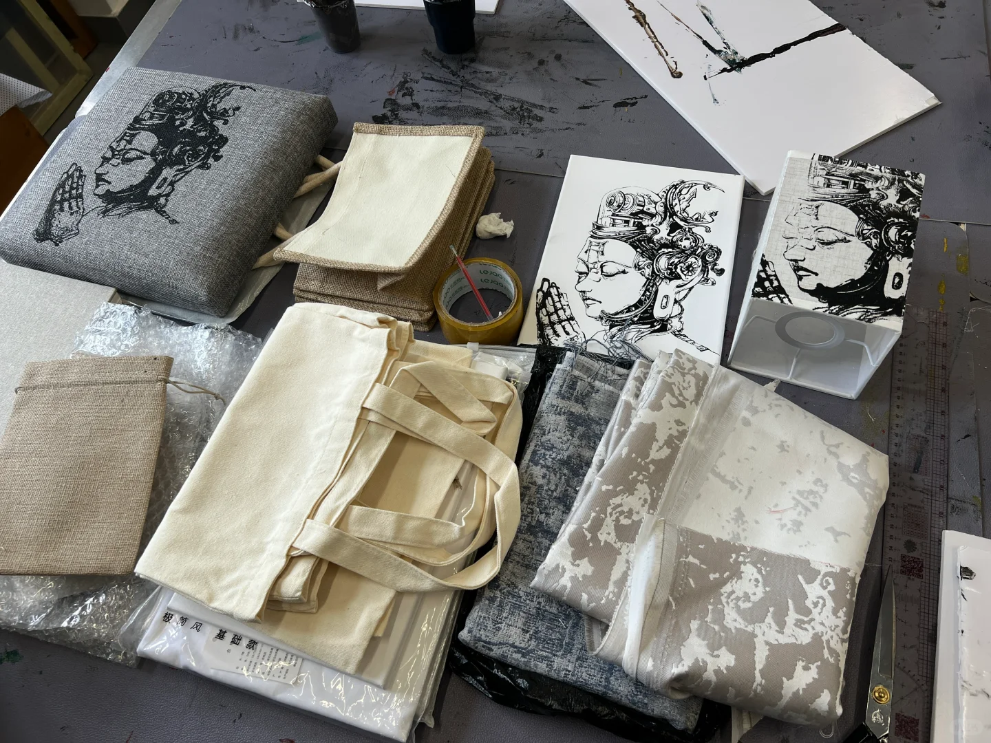 ?丝网印刷结课啦!完整工艺流程?!