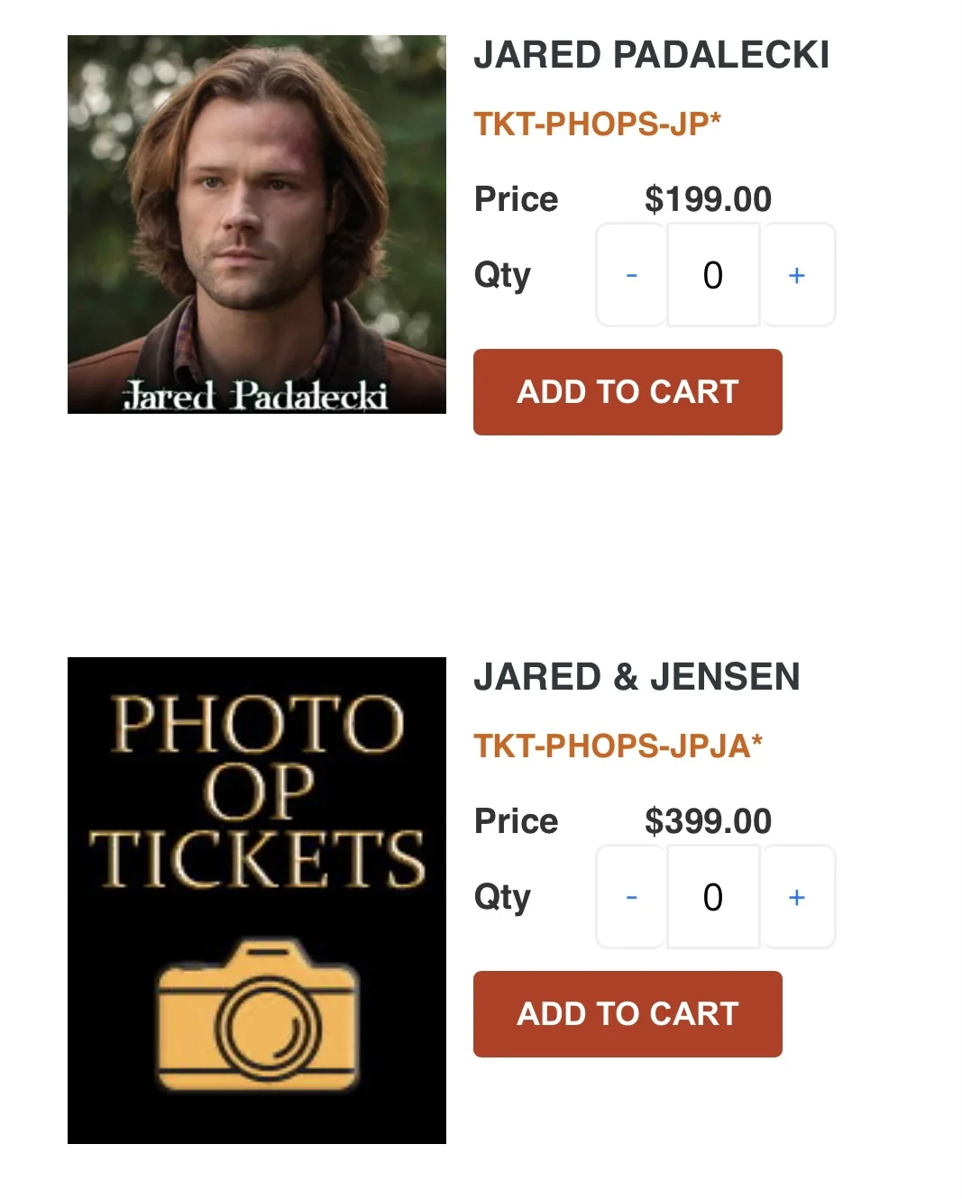 SPN见面会美国CreationCon票类型简介