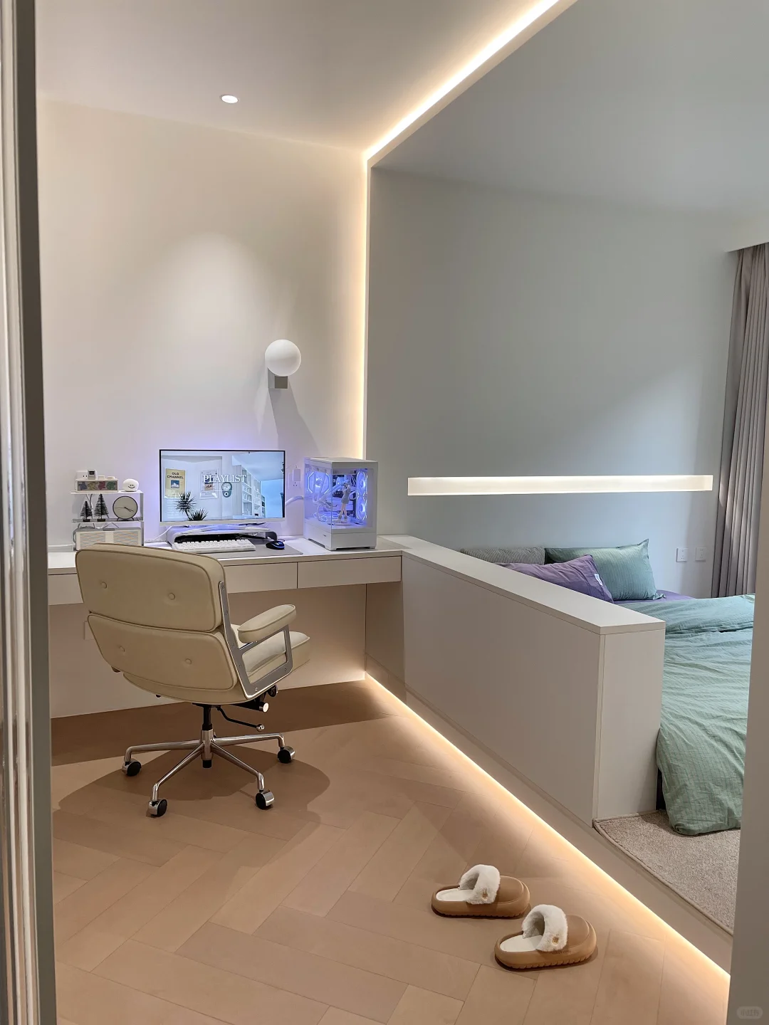 一个人住在85平小家,真的太舒服了……