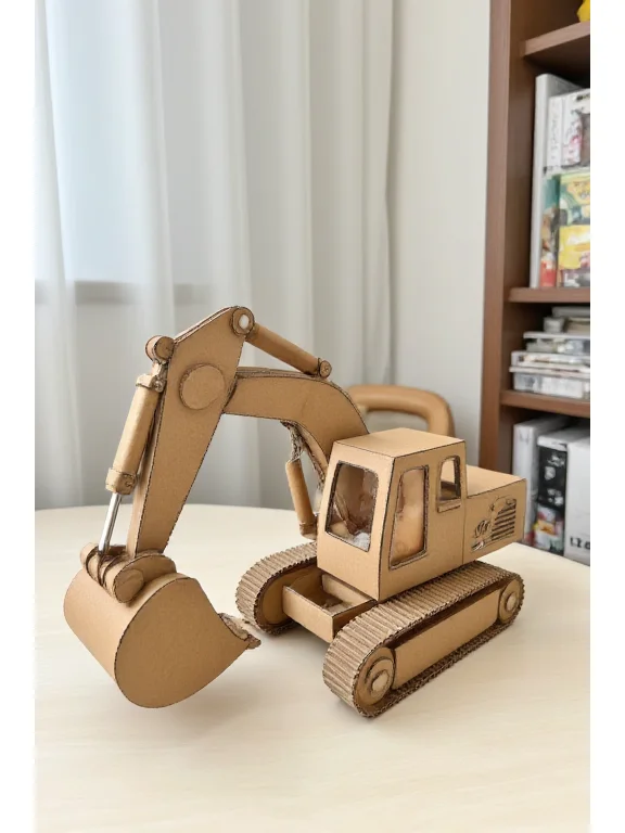 亲子手作|纸板玩具